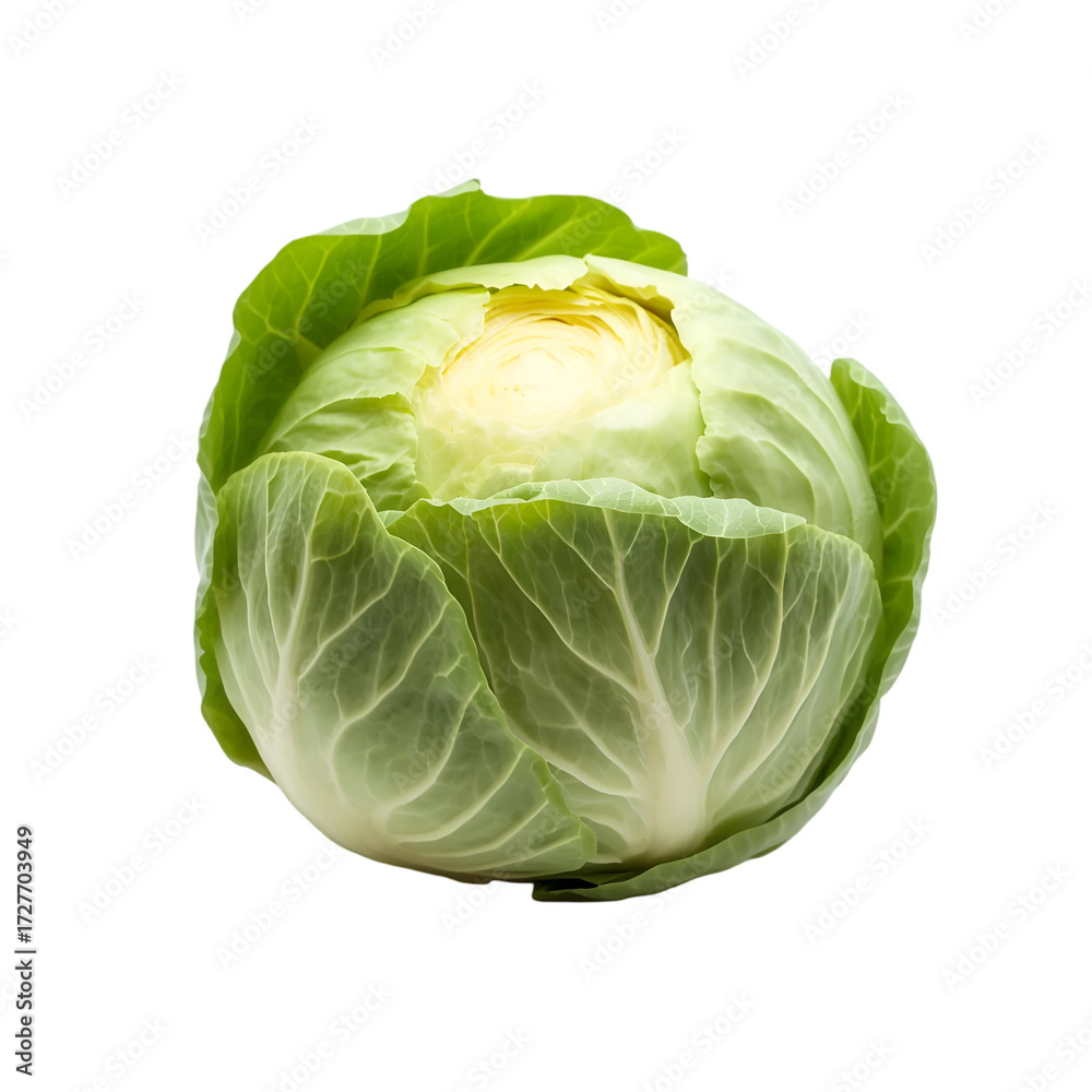 Fototapeta premium cabbage isolated on white background