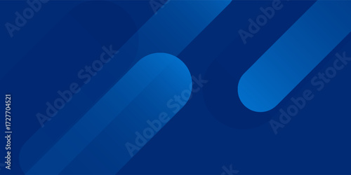 Abstract blue background with glowing geometric lines. Illuatrations vector