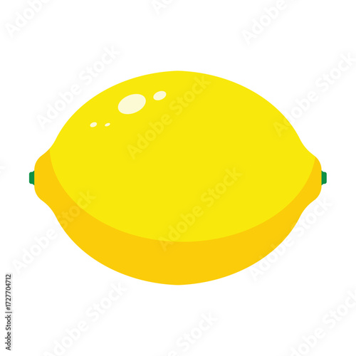 lemon isolated on white background