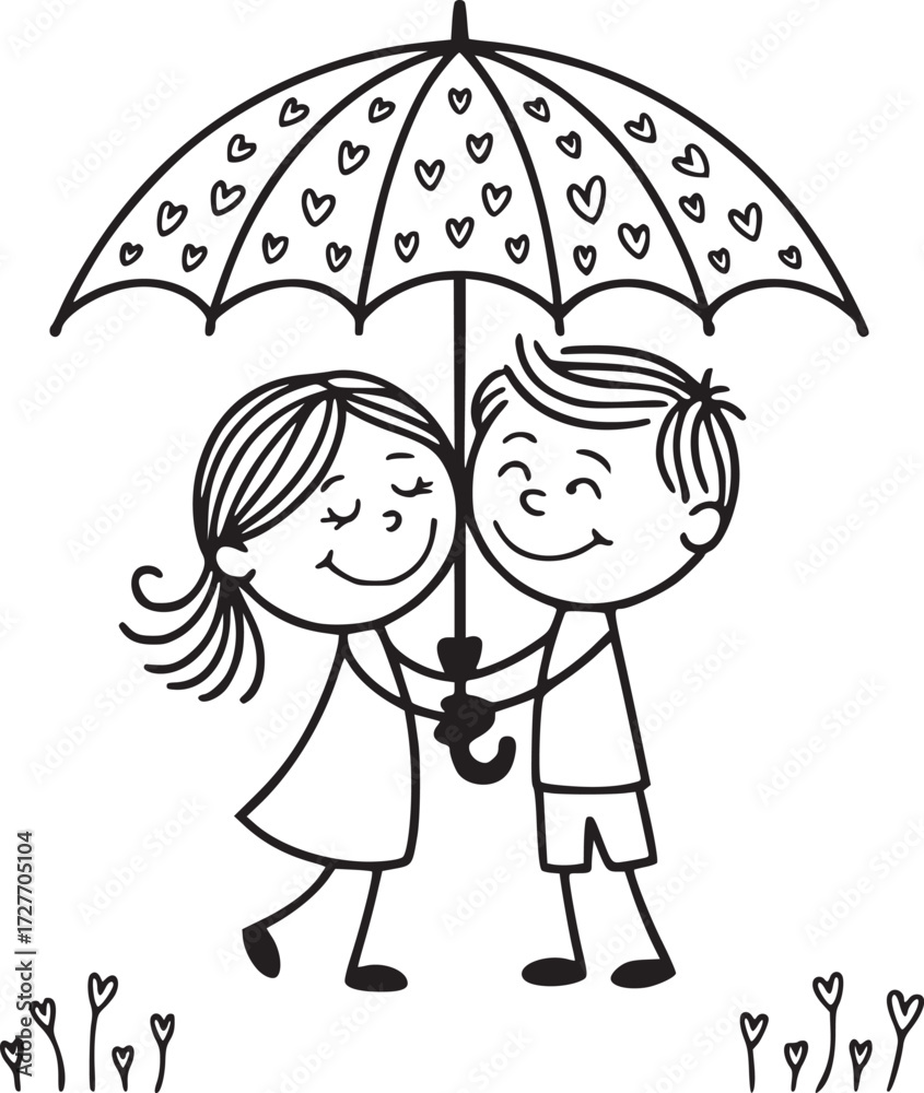 Love Waves Bridal Veil Romantic Journey Vector Graphics