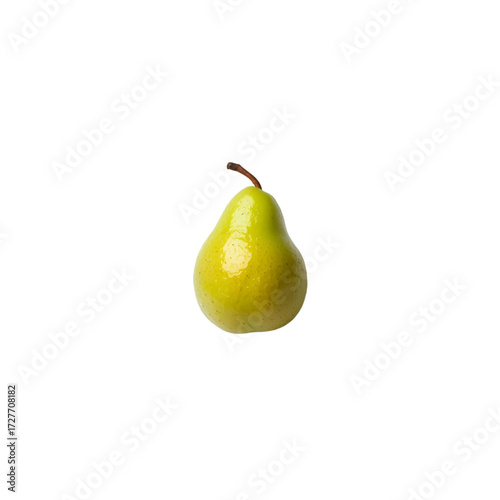 pear on white