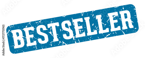 best seller rectangular sign. best seller stamp