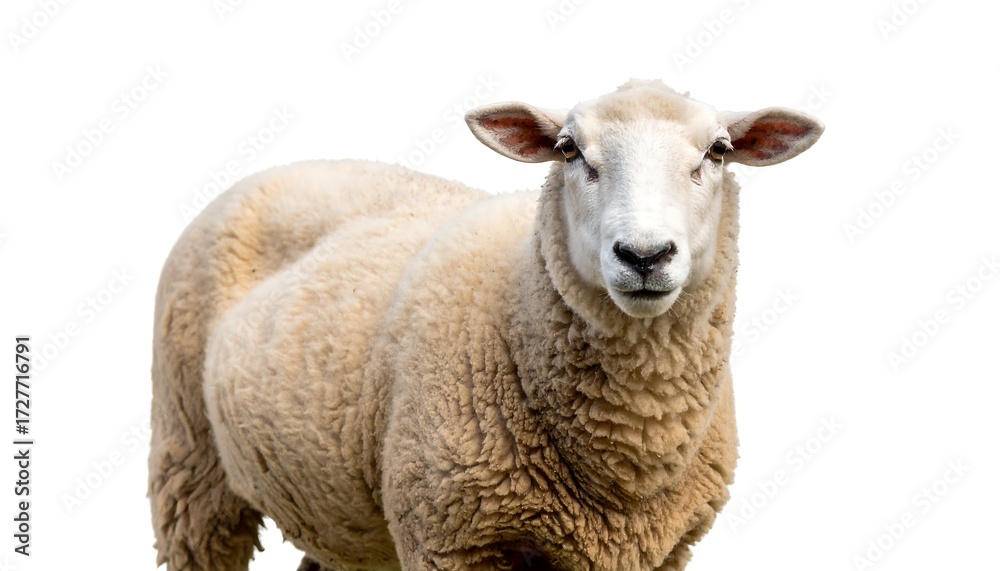 Fototapeta premium Close-up of a sheep (1)