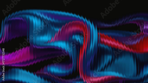 Get Lost in the Swirling Depths of this Vivid Abstract Design, Perfect for Creative Projects and Modern Backgrounds with a Bold and Expressive Feel