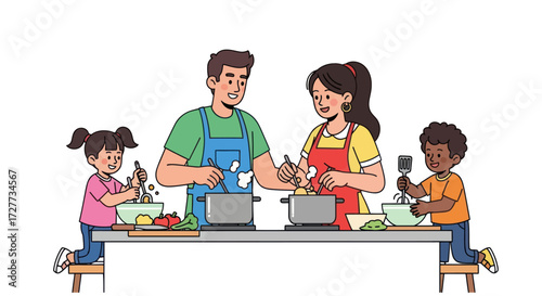 Group of Diverse Comic Book Superheroes in Dynamic Poses.