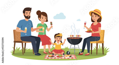 Diverse Classroom Scene with Teachers and Students.