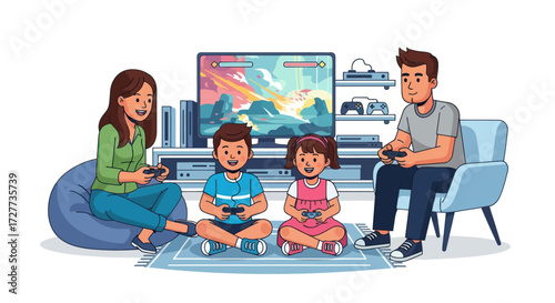 Set of vector illustrations showing diverse logistics workers loading and unloading cardboard boxes from trucks.