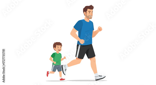 Dynamic illustrated set of diverse male and female volleyball players in various action poses.