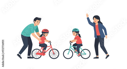 Cartoon Artists Drawing on Easels: Diverse Characters Creating Art.