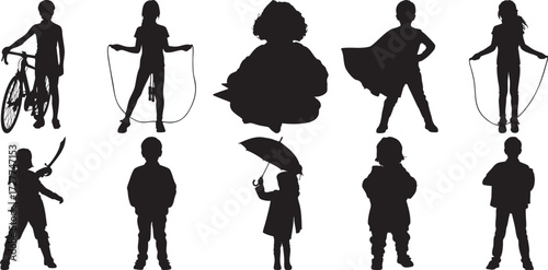 Silhouette of a costumed figure evoking historical or fantasy themes
