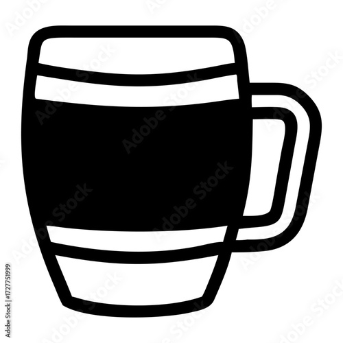 cup of coffee tea and glass of milk illustration