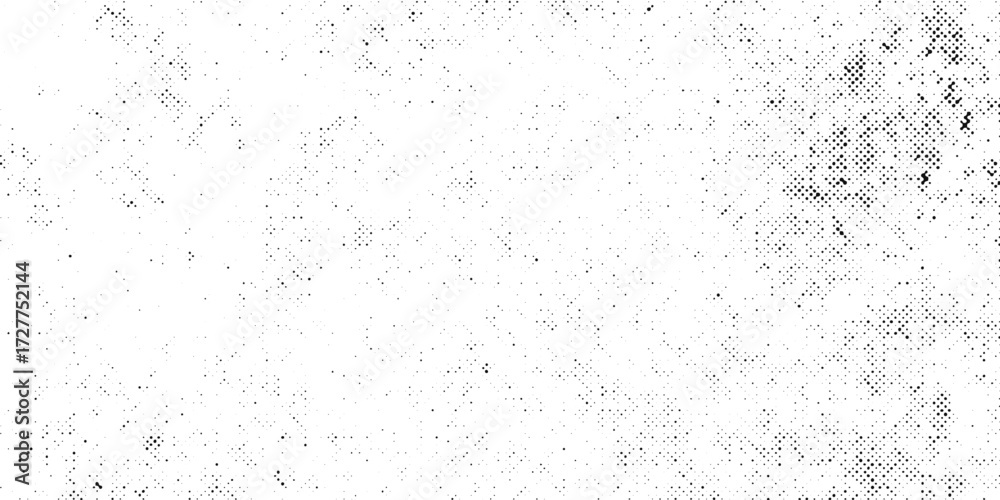 Fototapeta premium Pixelated bitmap gradient texture. Black and white dither pattern background. Abstract glitchy pattern. 8 bit video game screen wallpaper. Wide raster backdrop. Retro pixel art Illustration. Vector