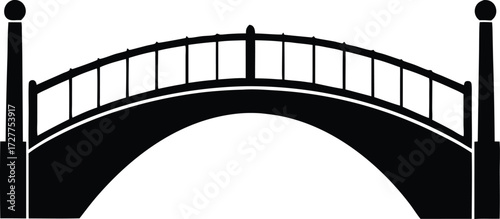 bridge illustration, connection icon
