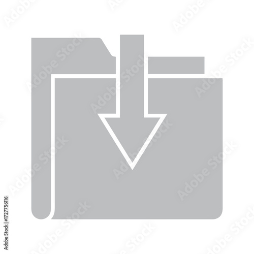 Digital File Download Icon