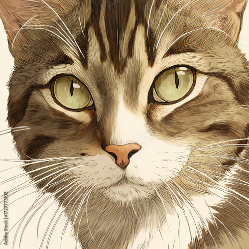 portrait of a cat