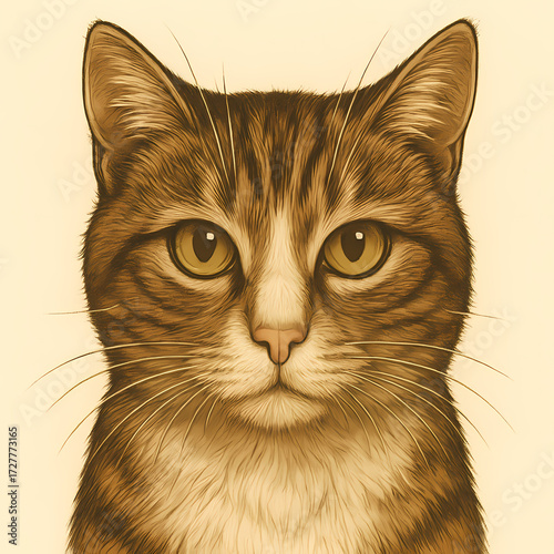 portrait of a cat