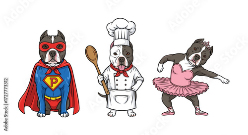 Caper Trio: Superhero, Chef, and Dancer Showdown