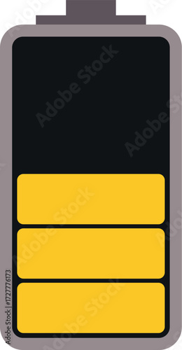 Battery charge level indicator. Charge battery level icon