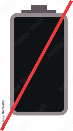 Battery charge level indicator. Charge battery level icon