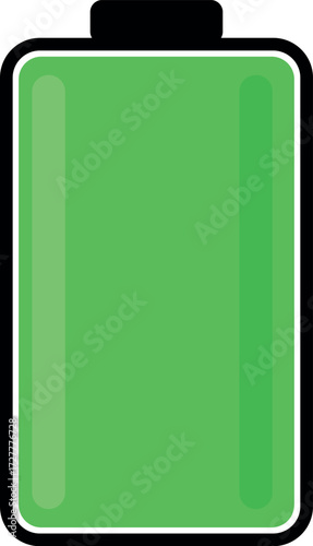 Battery charge level indicator. Charge battery level icon
