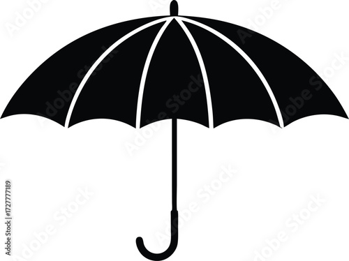 umbrella design, shelter symbol
