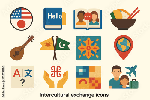 Icons of global intercultural exchange: communication, cuisine, and culture
