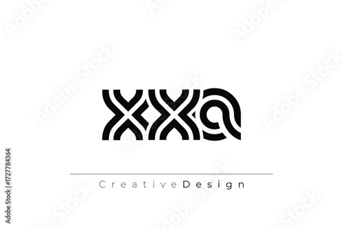 Wallpaper Mural XXA Creative Unique Modern Letter Logo Design Torontodigital.ca