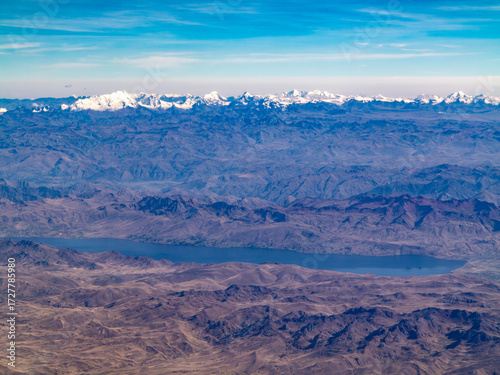 Wallpaper Mural the Andes view near Arequipa on the flight from Arequipa to Cuzco with Altiplano view Torontodigital.ca