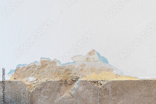 Wallpaper Mural background of differernt layers at a wall in renovation Torontodigital.ca