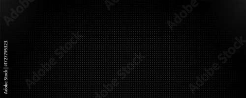Dark black Geometric grid background Modern dark abstract texture