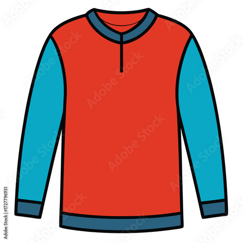 Find the perfect orange and blue long sleeve shirt for your casual or athletic wardrobe today