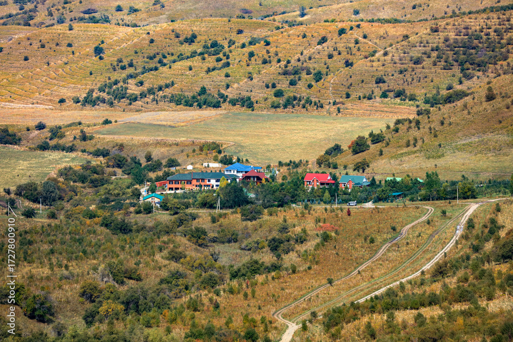 Fototapeta premium landscape in tuscany italy