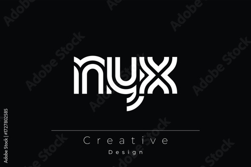 NYX Creative Unique Modern Letter Logo Design