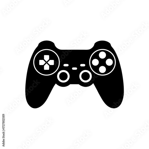 Blue Video Game Controller Icon Transparent Background