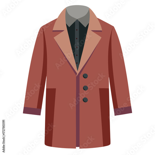 Shop stylish men's overcoat for winter fashion trendy outerwear long sleeve coat design online