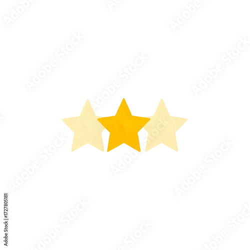 Bright star rating system element