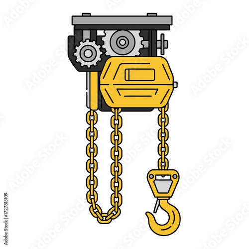 Illustrated chain hoist design a guide to industrial machinery