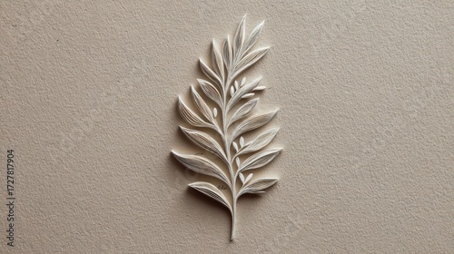 Delicate leaf design