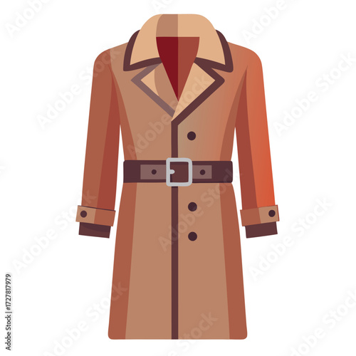 Shop stylish brown trench coat with belt for men and women winter fashion outerwear online now