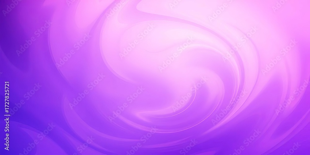 Obraz premium Abstract swirling purple gradient, ethereal and dreamy texture, smooth, shades