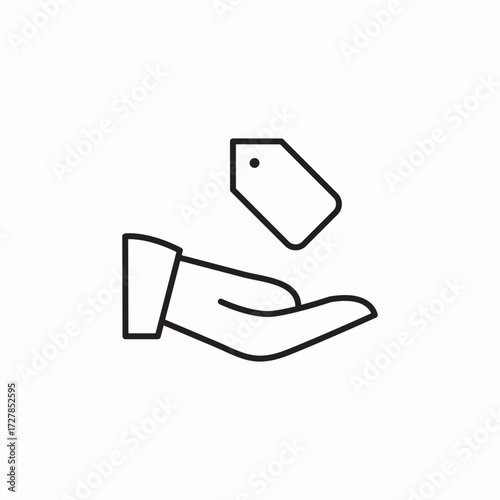 price offer icon sign vector
