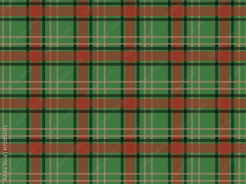 Obraz premium tartan, texture, green, red, chic, 