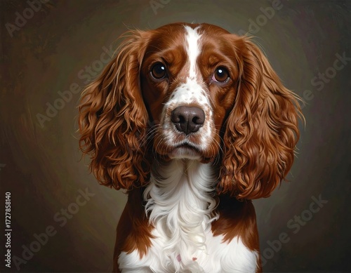 Engaging Portrait of a Cocker Spaniel