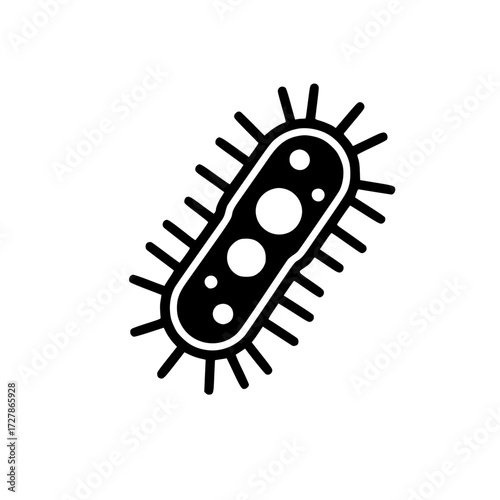 Bacteria Microorganism Outline Icon