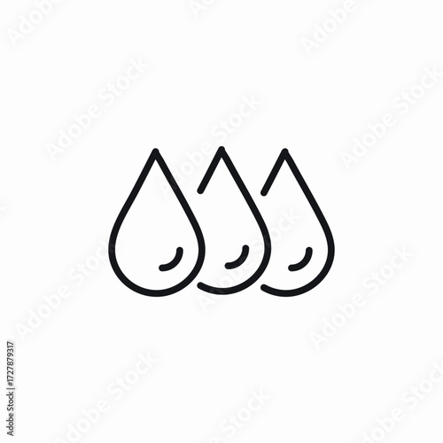 printer color icon sign vector