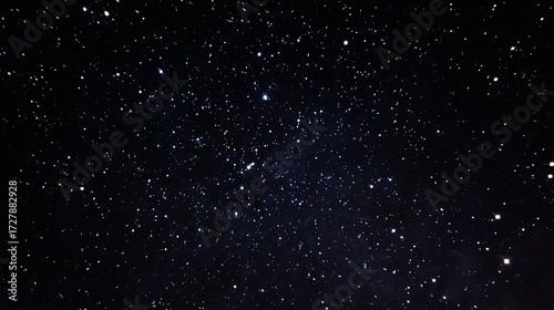 Clear Night Sky Full of Sparkling Stars