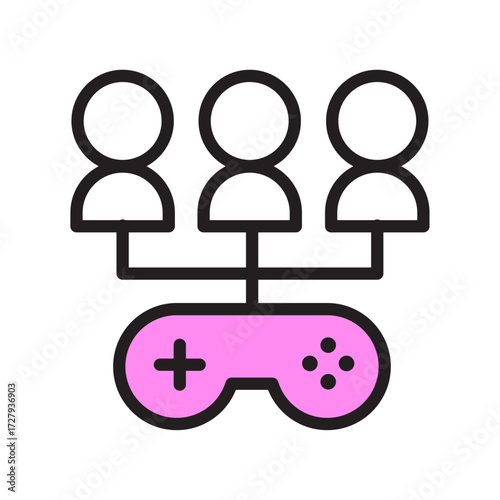Multiplayer gaming concept for online communities and interactive entertainment