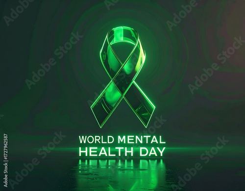 World AIDS Day Awareness Red Ribbon Concept