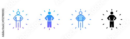 Confidence Multi Style Icon Set