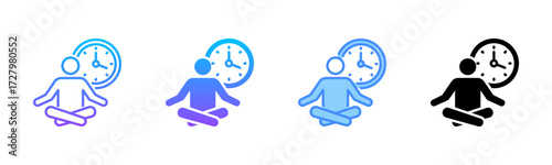 Patience Multi Style Icon Set